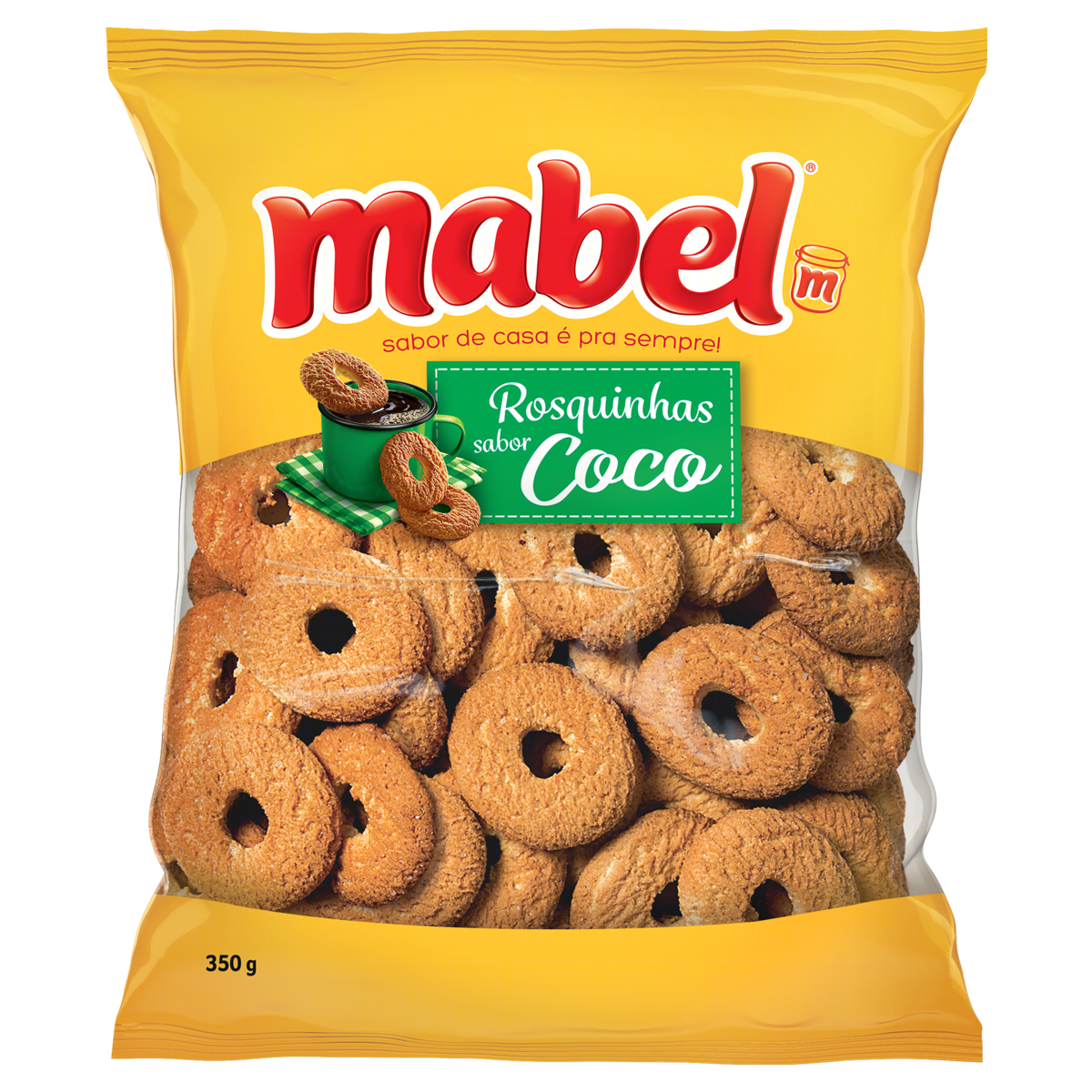 BISC ROSQUINHA MABEL 300G COCO