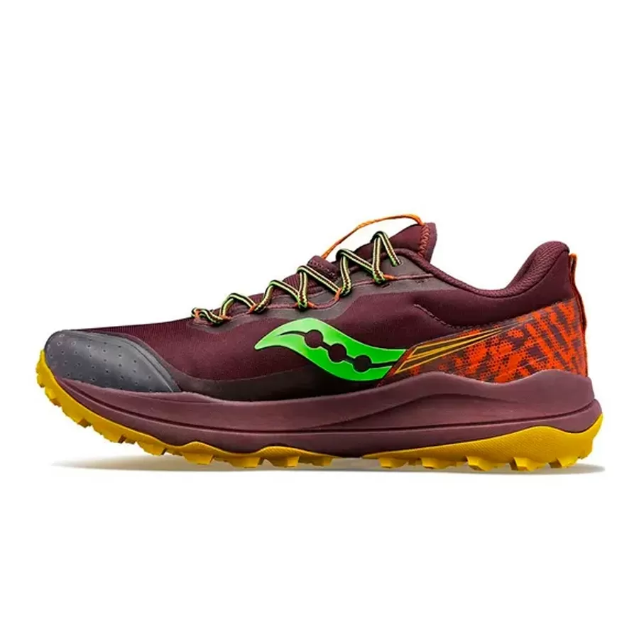 Imagen 2 de 5 de Zapatillas Saucony Xodus Ultra 2-MORADO/VERDE FLUOR