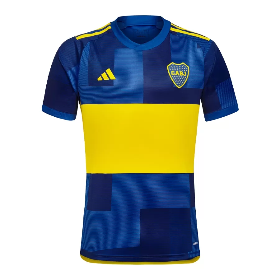 Imagen 0 de 3 de Camiseta adidas Boca Juniors Titular 23/24-AZUL/AMARILLO