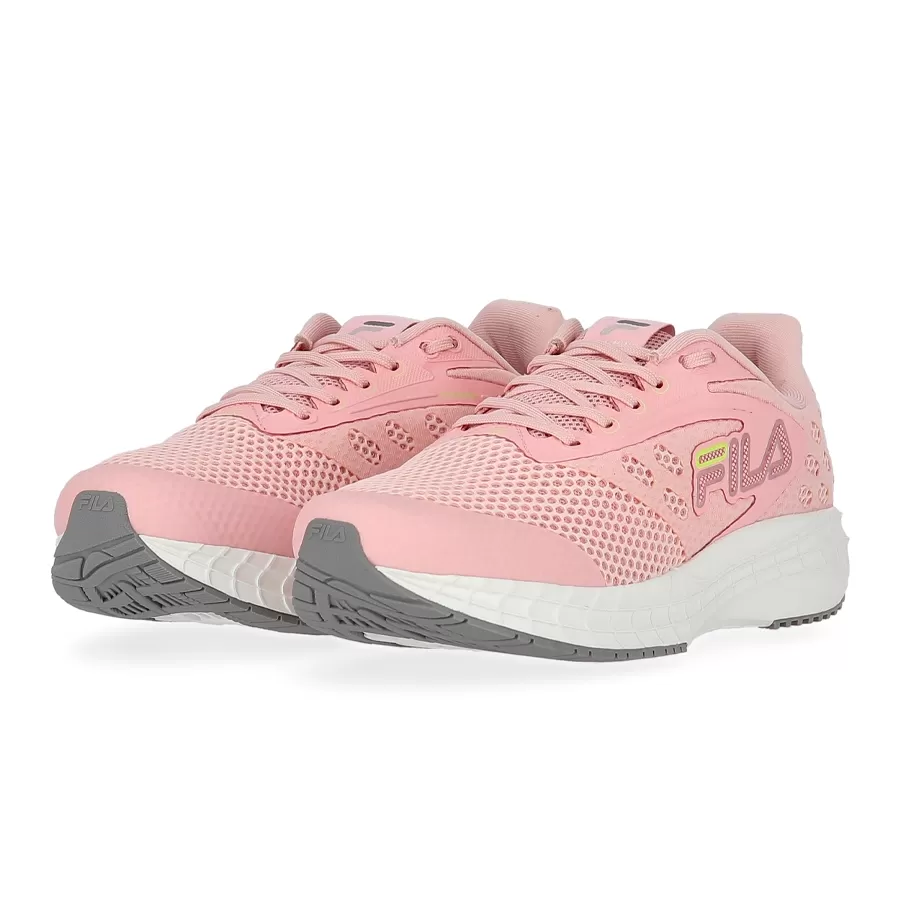 Imagen 5 de 6 de Zapatillas Fila Compass-ROSA/PLATA/LIMA