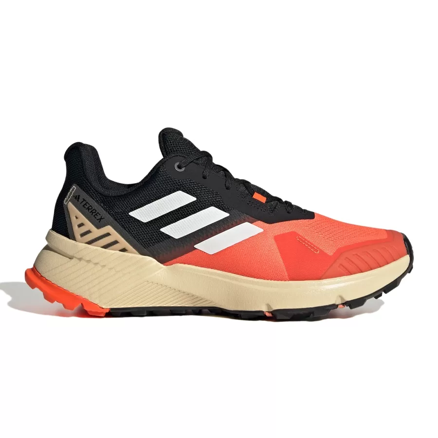 Imagen 1 de 9 de Zapatillas adidas Terrex Soulstride-NARANJA/NEGRO/BEIGE