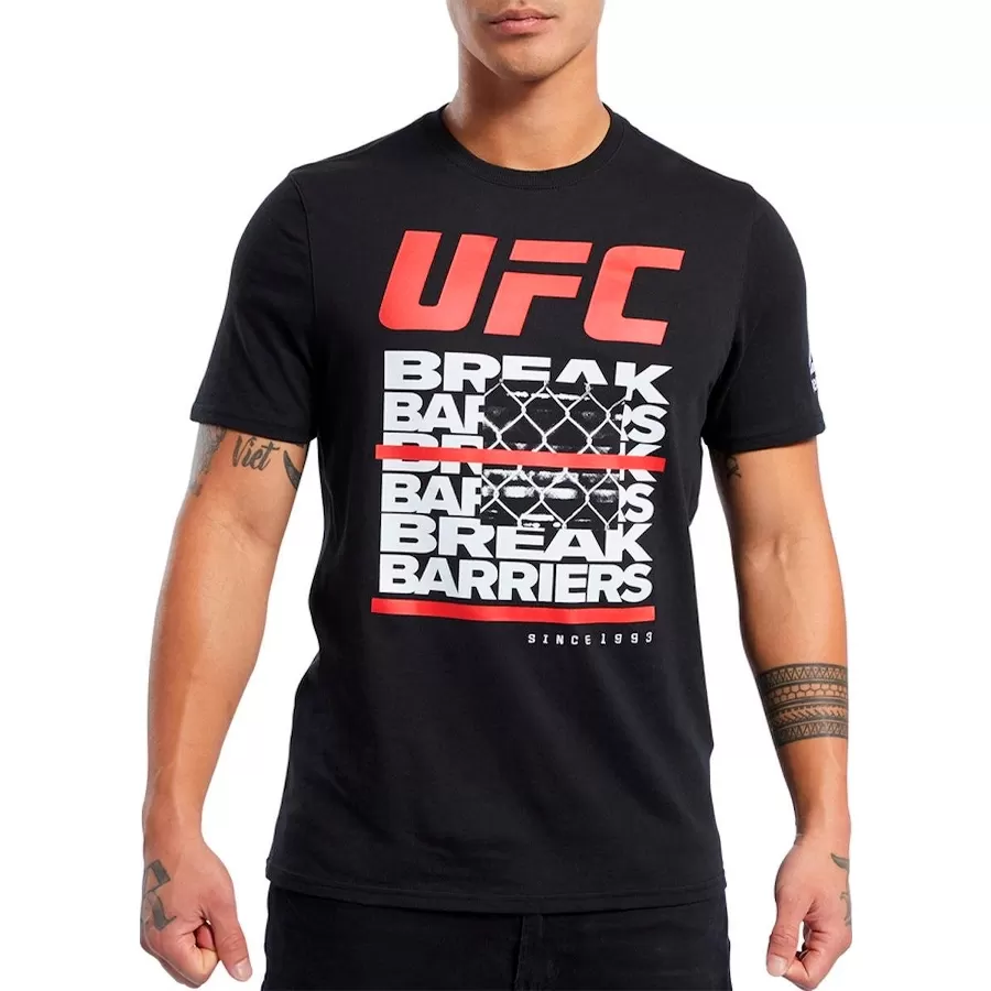 Imagen 0 de 2 de Remera Reebok Ufc Fg Capsule-NEGRO