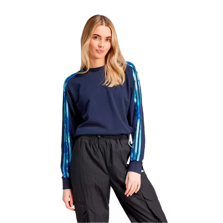 Buzo adidas mujer azul online