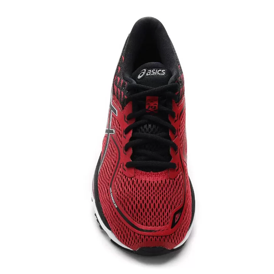 Zapatillas Asics Gel Cumulus 19 NEGRO ROJO PLATA Vaypol