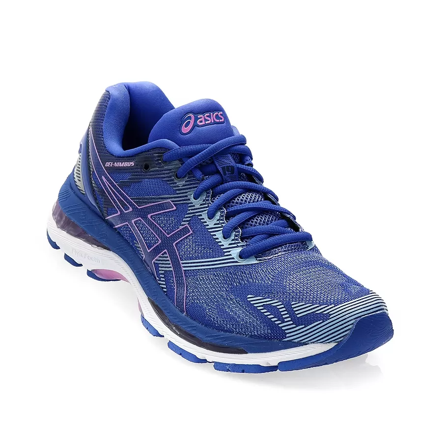 Imagen 3 de 4 de Zapatillas Asics Gel Nimbus 19-AZUL/CELESTE/LILA