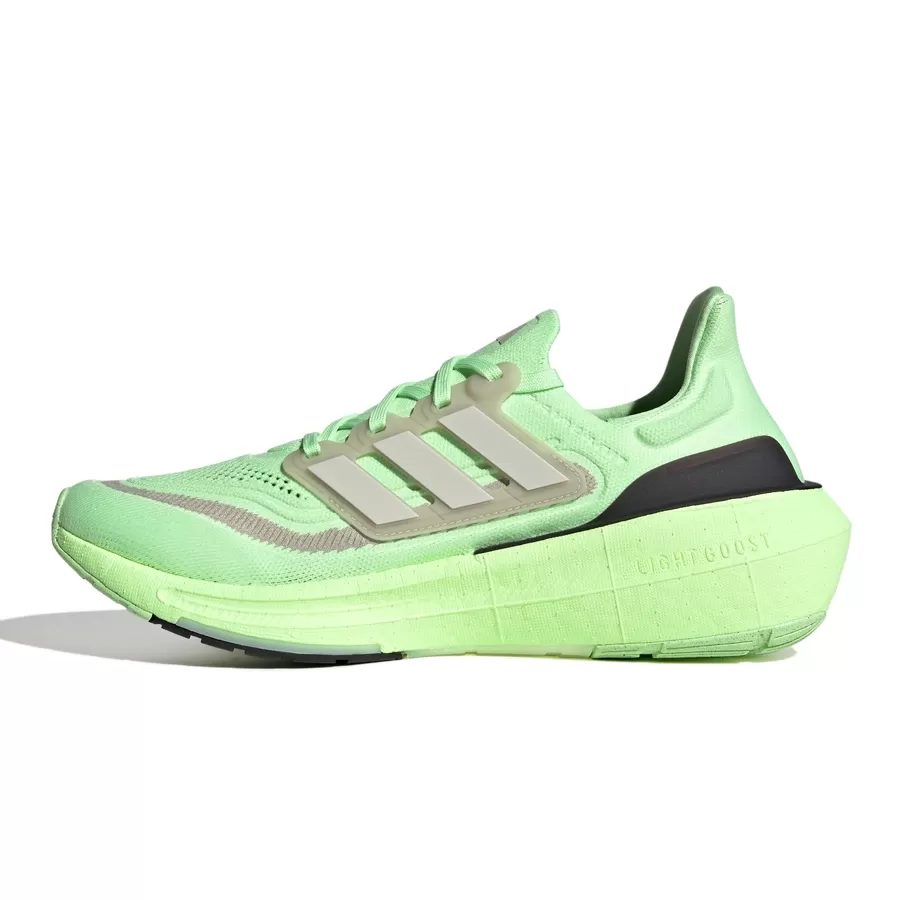 Imagen 3 de 8 de Zapatillas adidas Ultraboost Light 23-VERDE FLUOR/GRIS/NEGRO