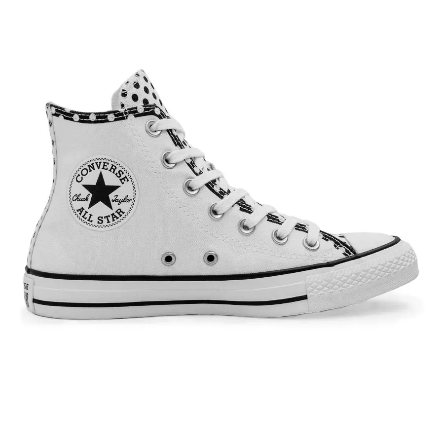 Converse blancas con negro best sale