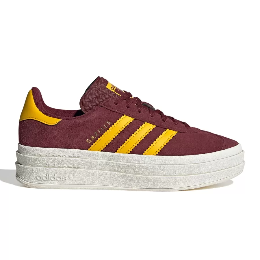 Imagen 0 de 8 de Zapatillas adidas originals Gazelle Bold-BORDO/AMARILLO