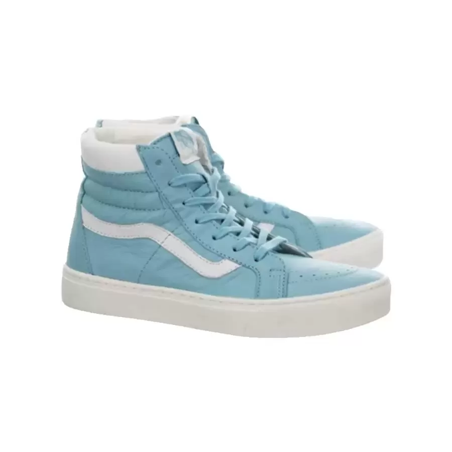 Zapatillas Vans U Sk8 Hi Cup Leather AQUA NATURAL City