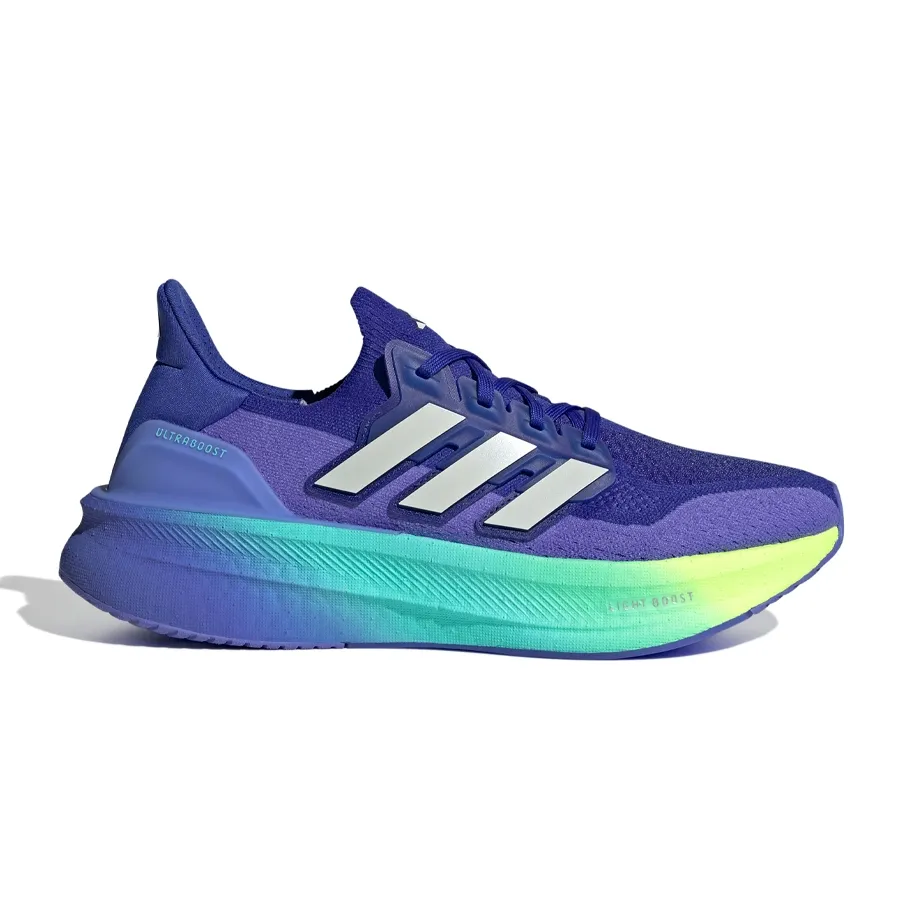 Imagen 1 de 8 de Zapatillas adidas Ultraboost 5-AZUL/VERDE AGUA/AMARILLO