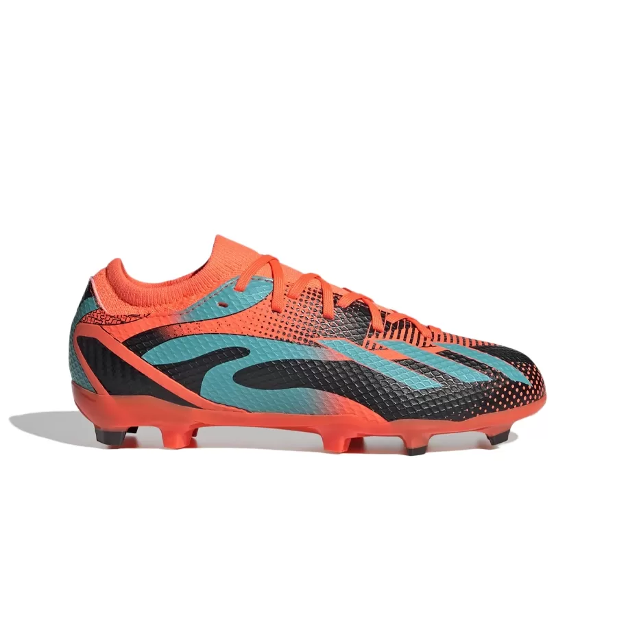 Botines adidas X Speedportal Messi.3 NARANJA FLUOR TURQUESA NEGRO Vaypol