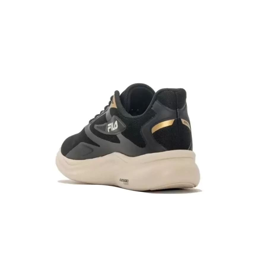 Zapatillas Fila Discovery Mujer NEGRO ROSA DORADO Vaypol