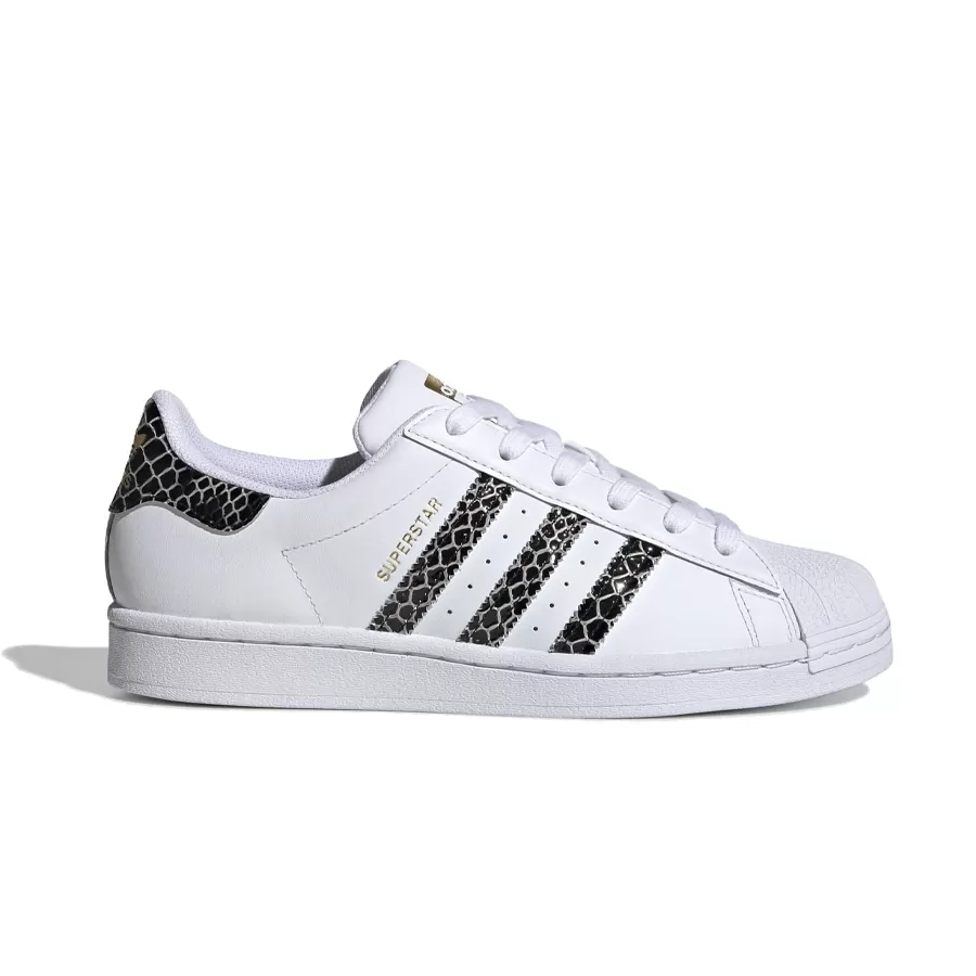 Adidas superstar mujer blancas y negras online