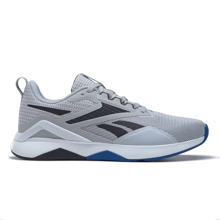 Imagen 0 de 5 de Zapatillas Reebok Nanoflex Tr 2.0-GRIS/NEGRO/AZUL