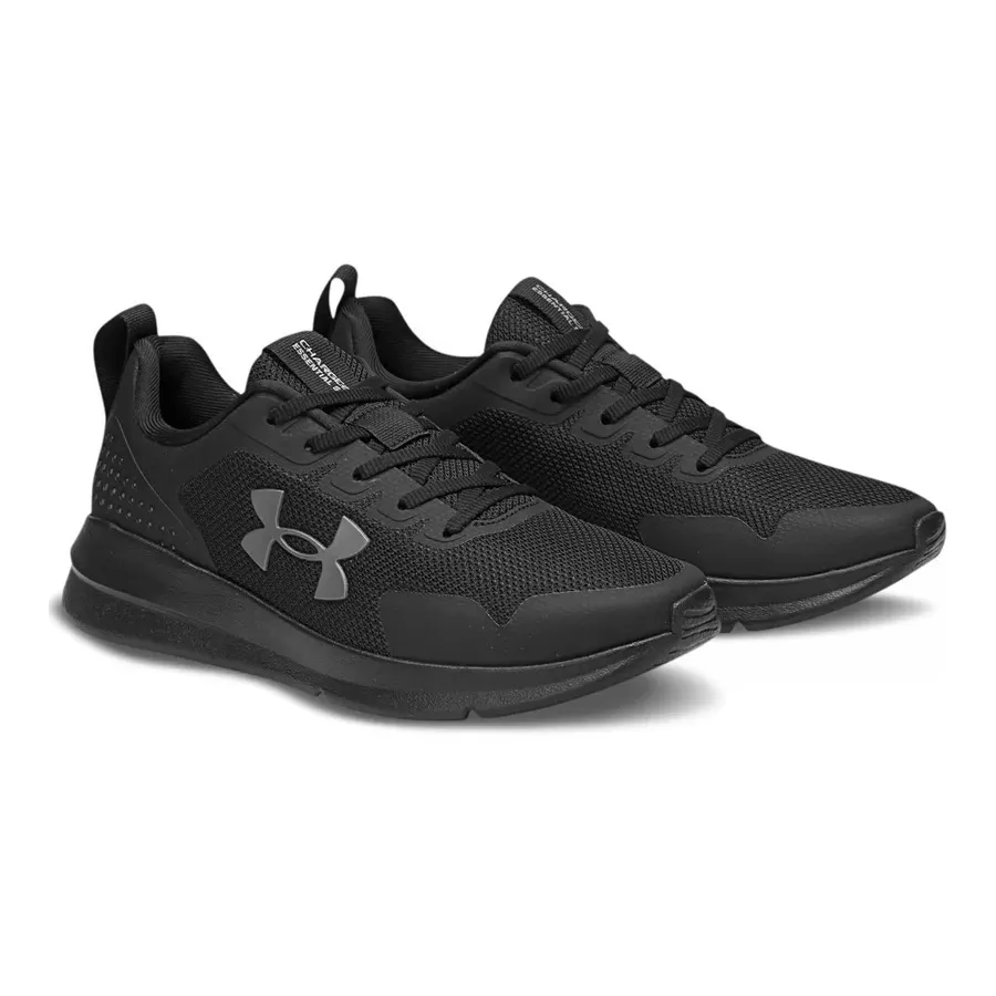 Imagen 3 de 5 de Zapatillas Under Armour Charged Essential Se-NEGRO/GRAFITO