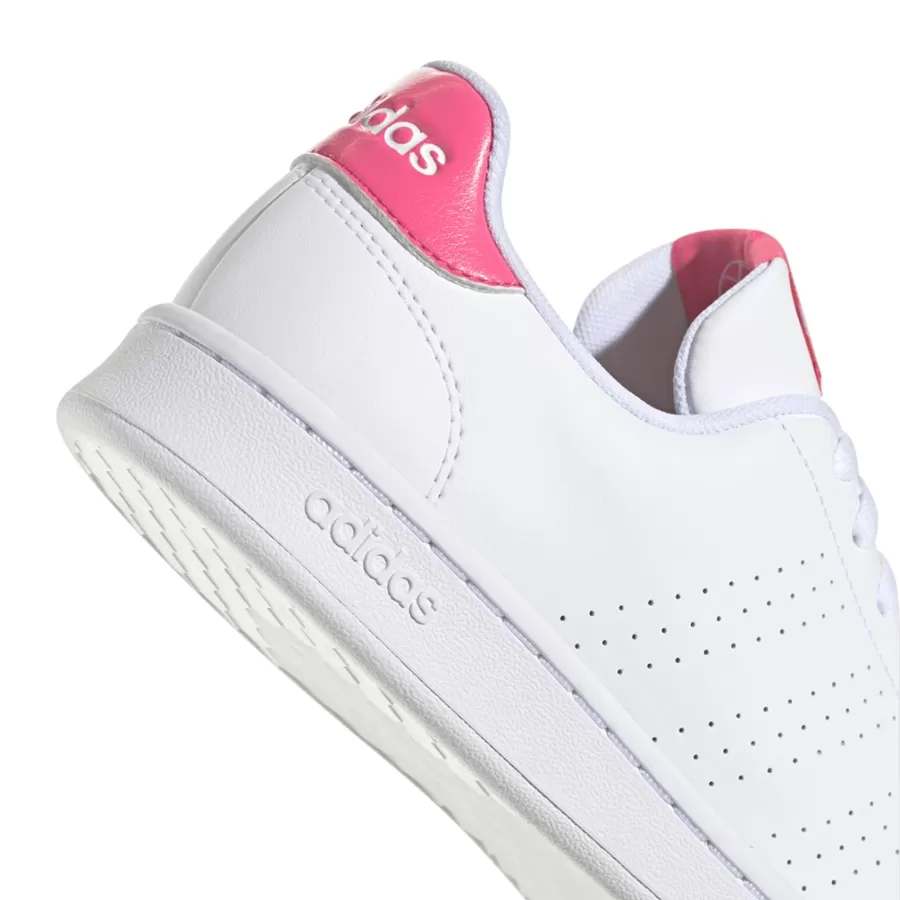 Imagen 7 de 8 de Zapatillas adidas Advantage-BLANCO/FUCSIA