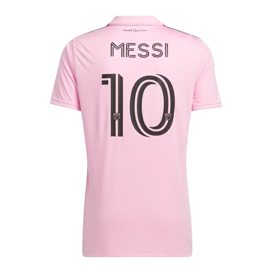 Imagen 1 de 6 de Camiseta adidas Titular Messi 10 Inter Miami Cf 22/23-ROSA/NEGRO