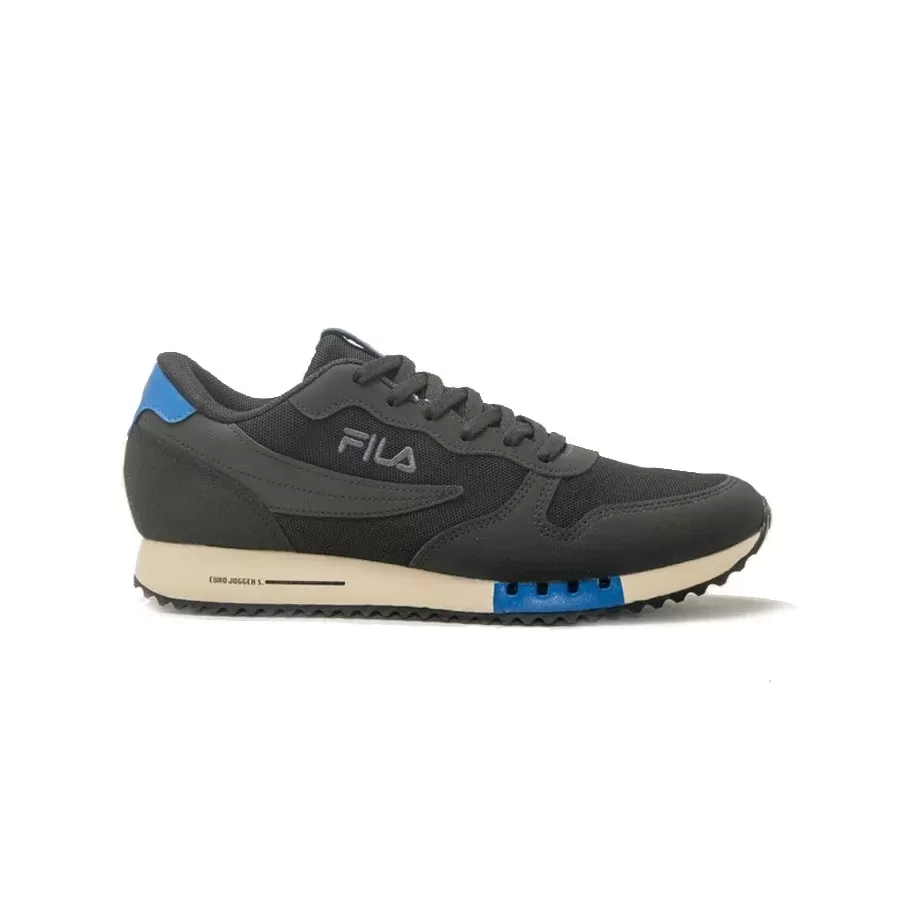 Imagen 0 de 5 de Zapatillas Fila Euro Jogger Sport-NEGRO/GRAFITO/AZUL