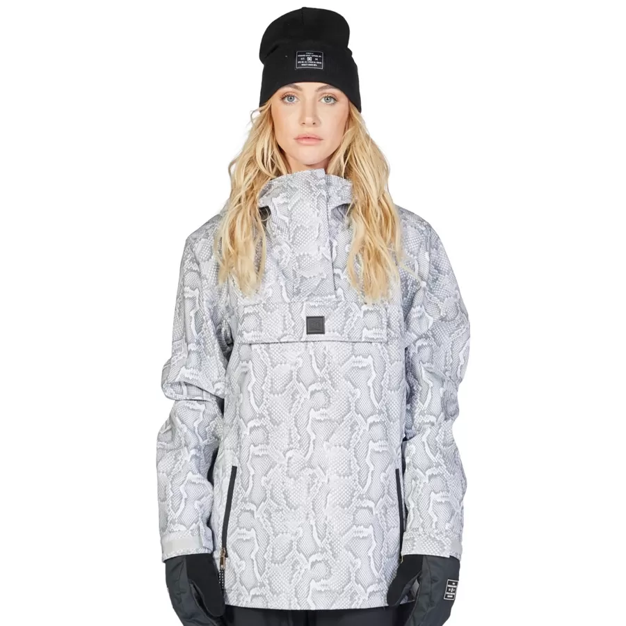 Imagen 0 de 9 de Buzo Dc Snow Prism Ss Anorak-BLANCO/VERDE