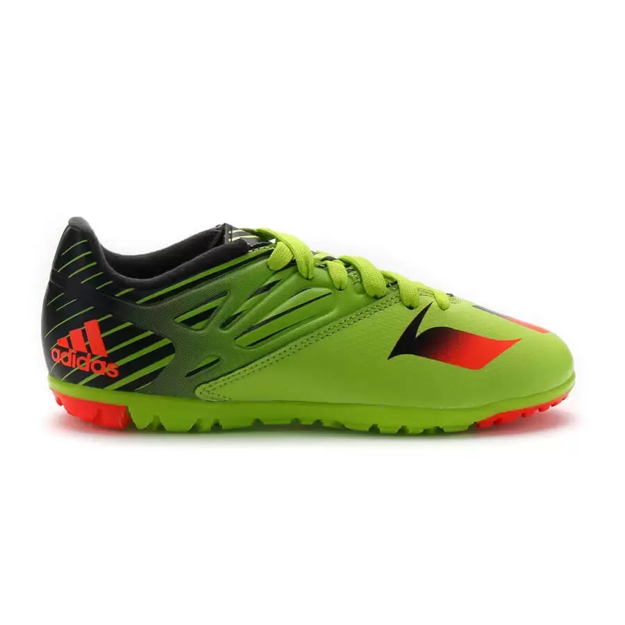 Botines adidas Messi 15 Tf J VERDE NEGRO NARANJA Vaypol