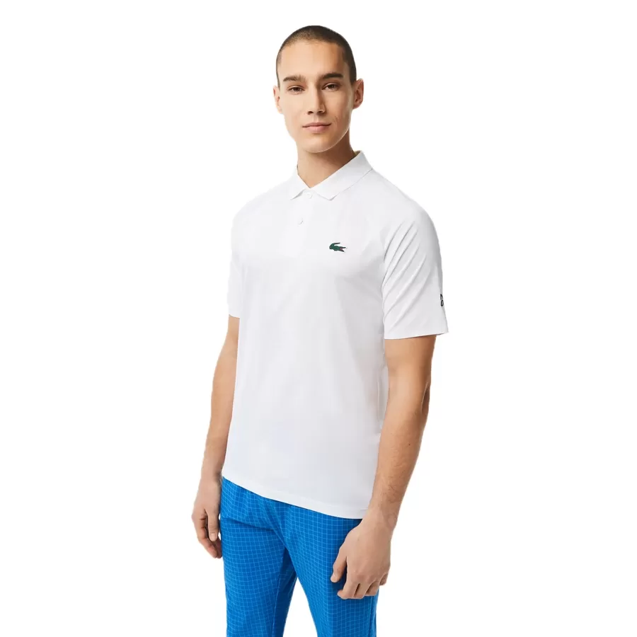 Imagen 2 de 5 de Remera Lacoste Novak Djokovic-BLANCO