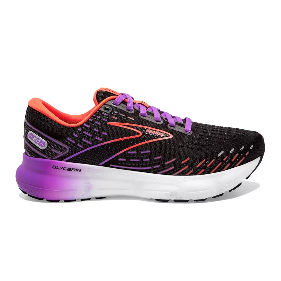 Imagen 0 de 5 de Zapatillas Brooks Glycerin 20-NEGRO/ROJO/LILA