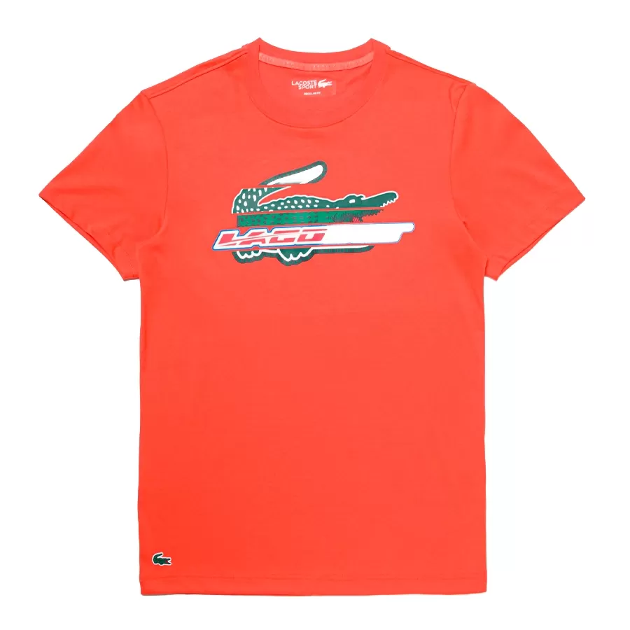 Imagen 0 de 5 de Remera Lacoste -NARANJA/VERDE/ROJO