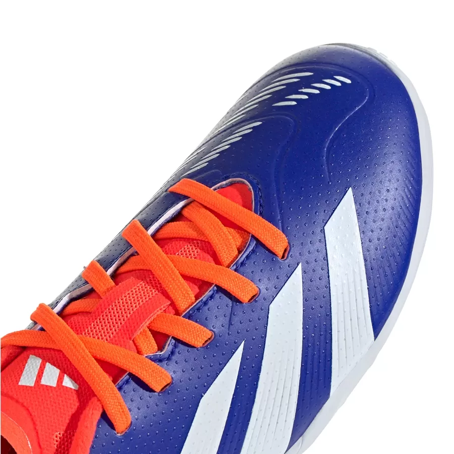 Imagen 5 de 8 de Botines adidas Predator League Tf Kids-AZUL/BLANCO/NARANJA FLUOR