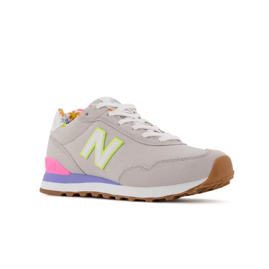 Imagen 1 de 5 de Zapatillas New Balance 515-GRIS/ROSA/LILA