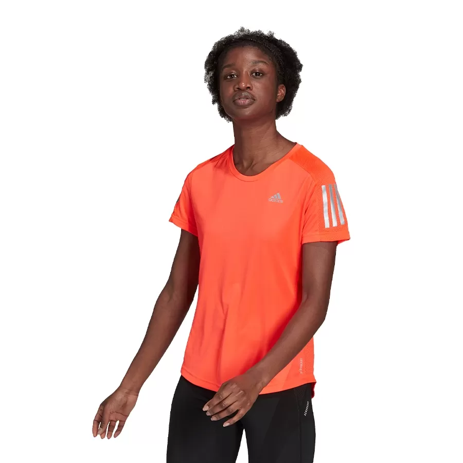 Imagen 0 de 5 de Remera adidas Own The Run-NARANJA