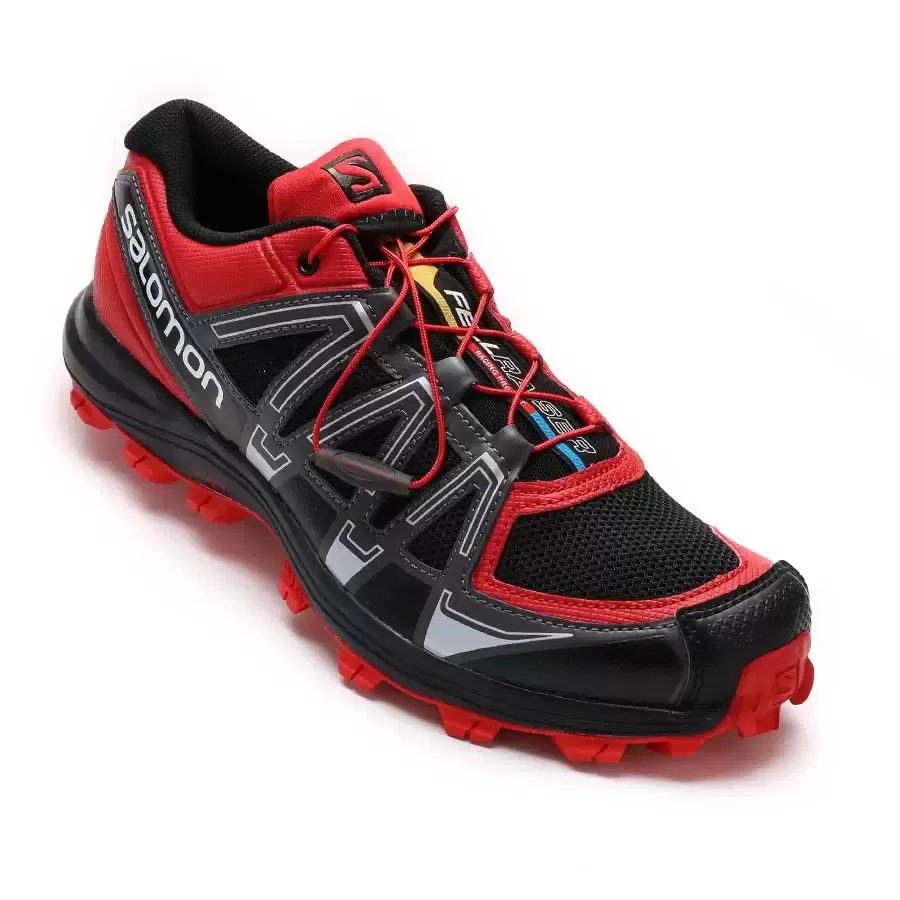 Imagen 1 de 4 de Zapatillas Salomon Fellraiser M-NEGRO/ROJO/GRAFITO