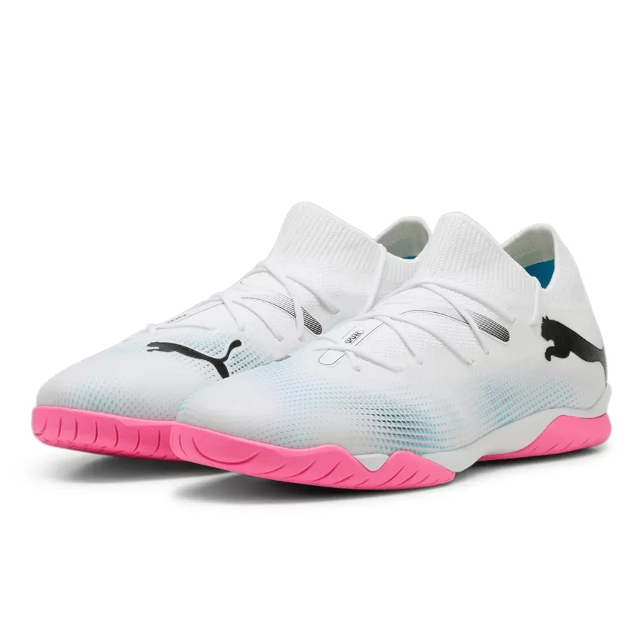 Imagen 2 de 6 de Botines Puma Future 7 Match It-BLANCO/CELESTE/ROSA