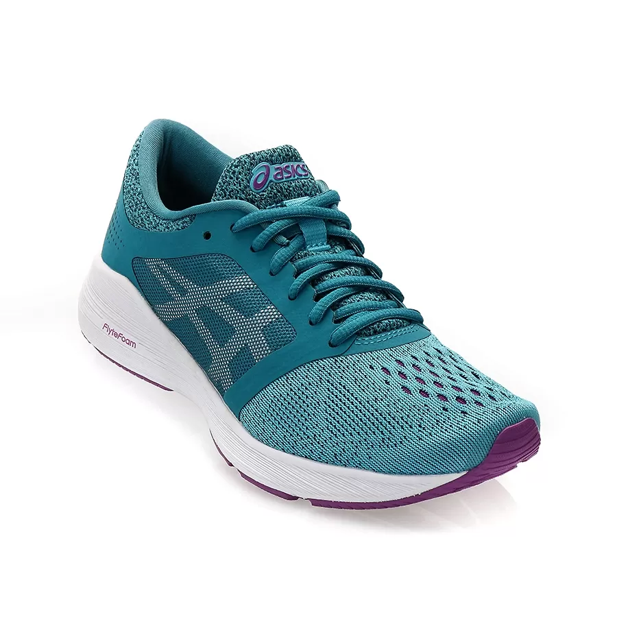 Imagen 3 de 4 de Zapatillas Asics Roadhawk Ff-AQUA/BLANCO/VIOLETA