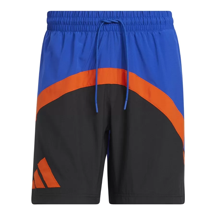 Imagen 0 de 6 de Shorts adidas Galaxy-AZUL/NEGRO/NARANJA