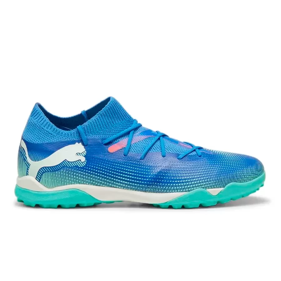 Imagen 0 de 5 de Botines Puma Future 7 Match Tt-AZUL/AQUA/BLANCO