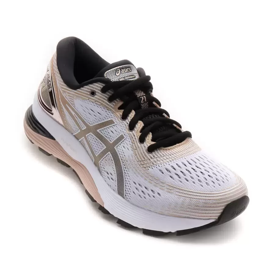 Asics nimbus 12 mujer dorados online