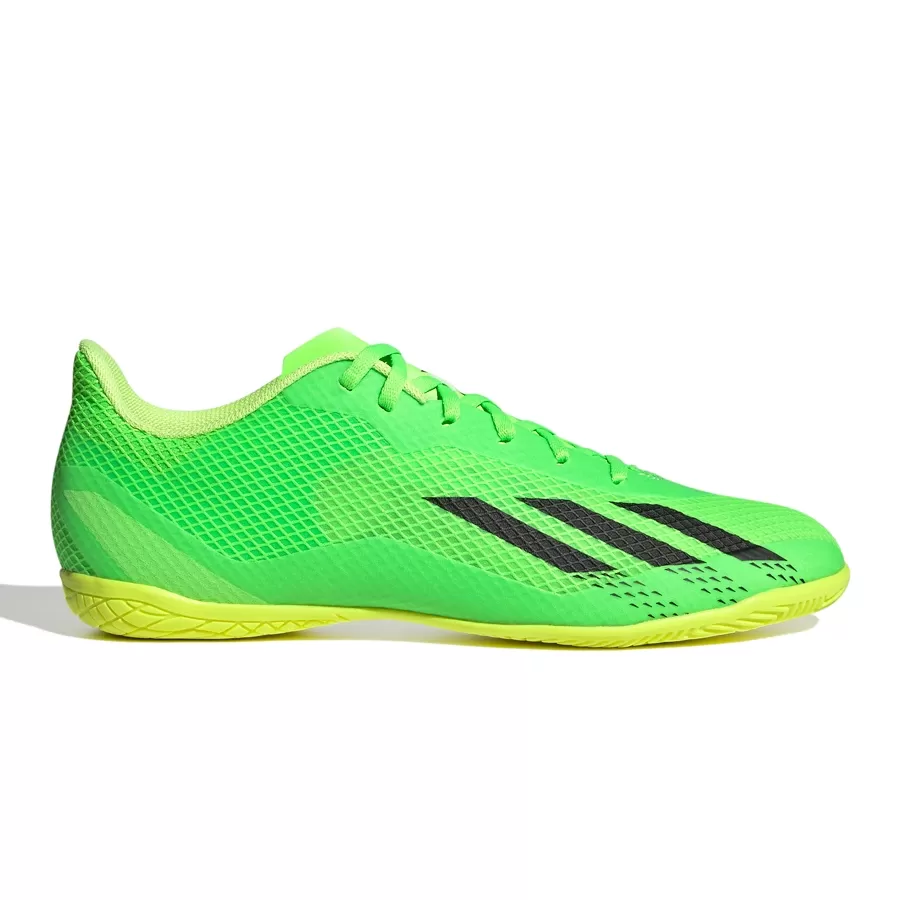 Botines adidas X Speedportal 4 Indoor VERDE FLUOR NEGRO AMARILLO Vaypol