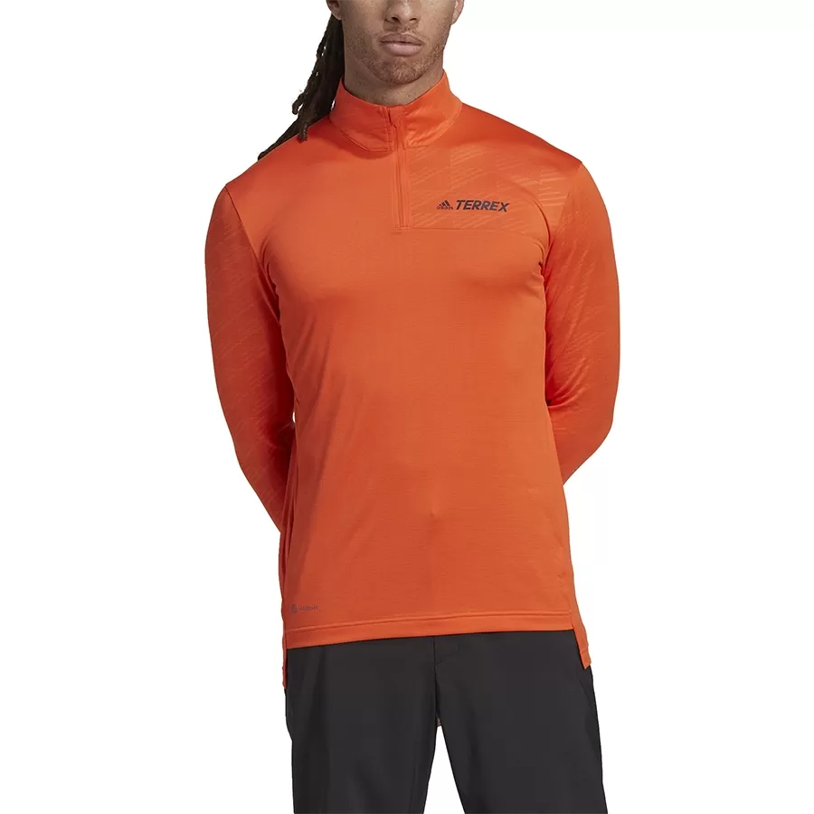 Imagen 0 de 6 de Buzo adidas Terrex Multi Half-Zip-NARANJA