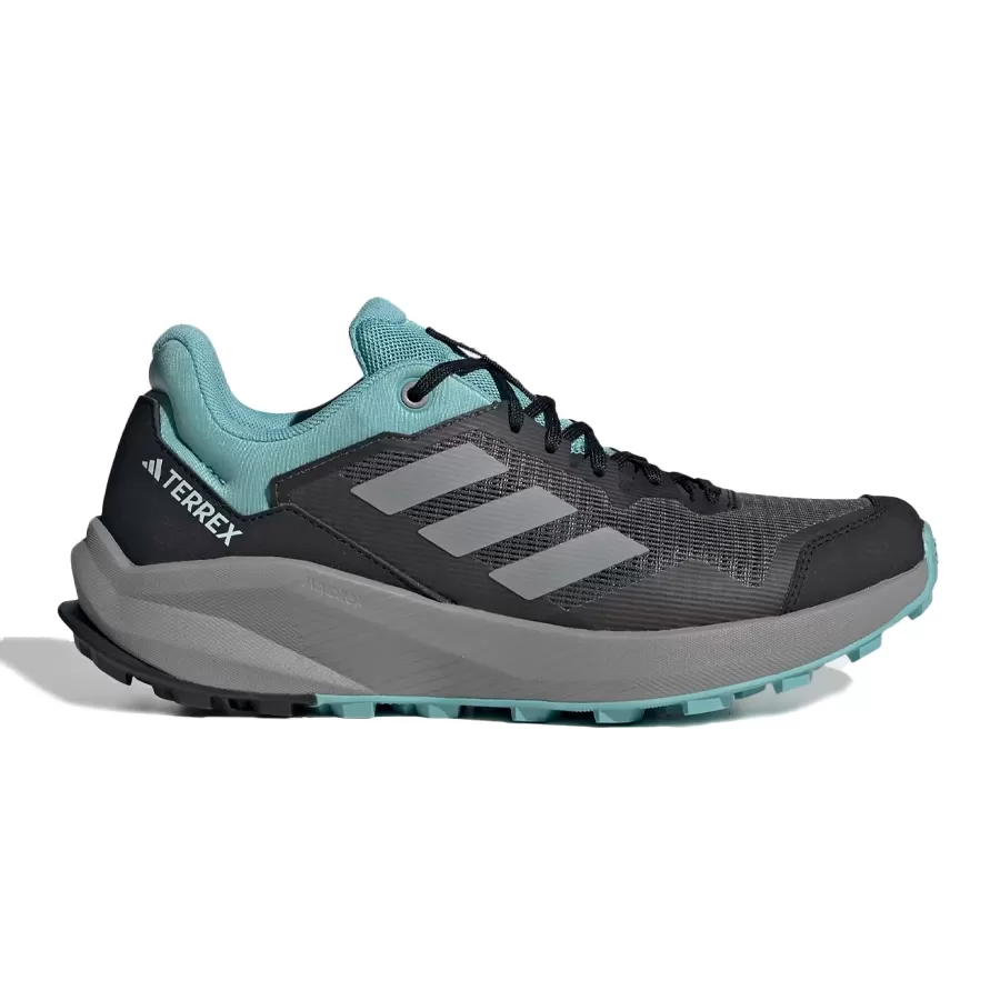 Imagen 1 de 7 de Zapatillas adidas Terrex Trailrider-NEGRO/CELESTE/GRIS