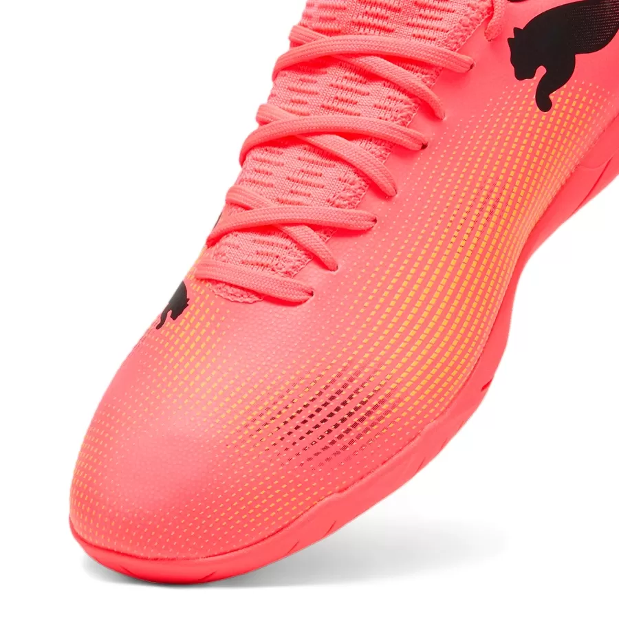 Imagen 3 de 4 de Botines Puma Future Play It-ROSA FLUOR/NEGRO