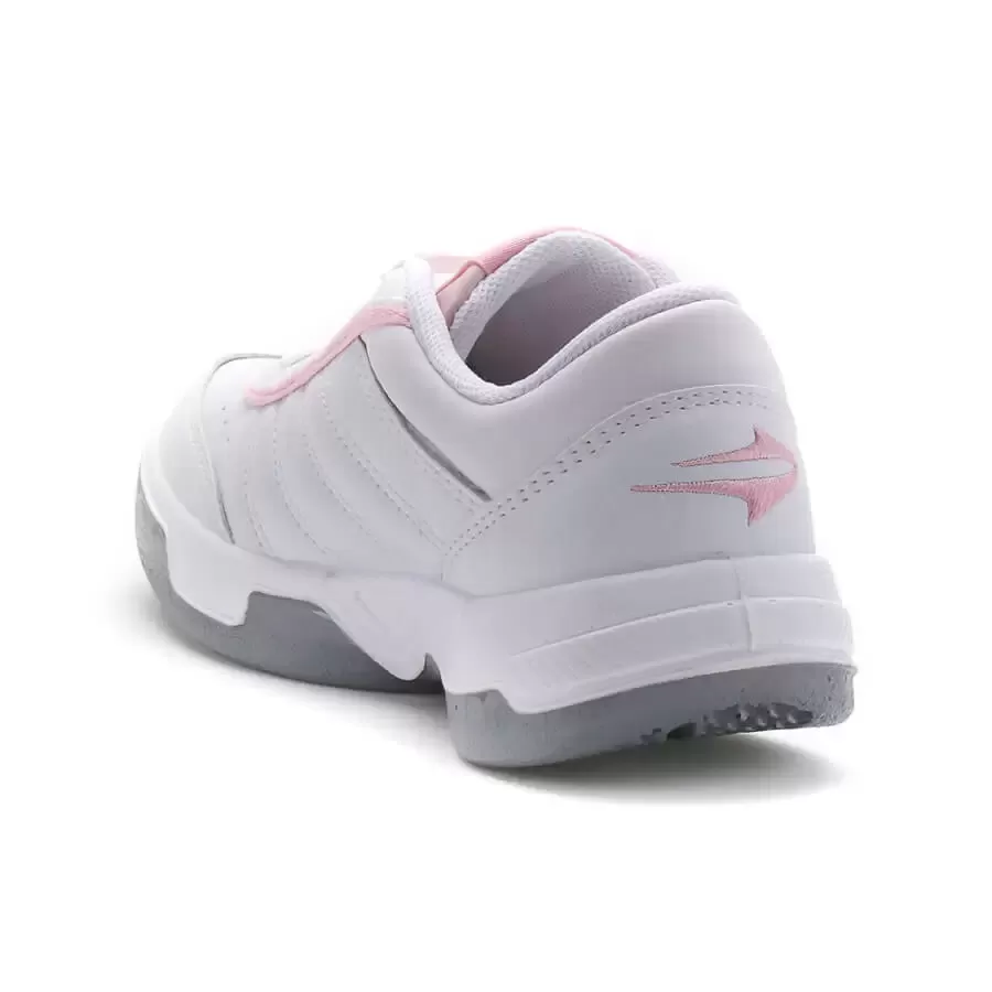 Imagen 2 de 5 de Zapatillas Topper Lady Tie Break Iii-BLANCO/ROSA