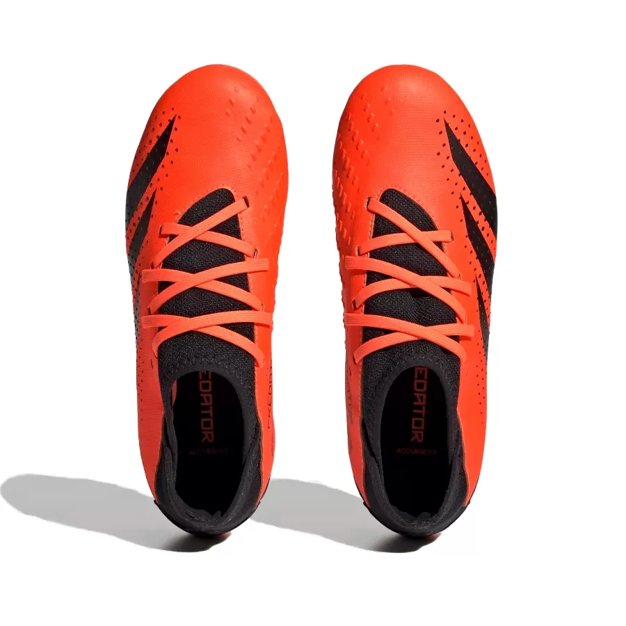 Imagen 4 de 8 de Botines adidas Predator Accuracy.3 Fg-NARANJA FLUOR/NEGRO