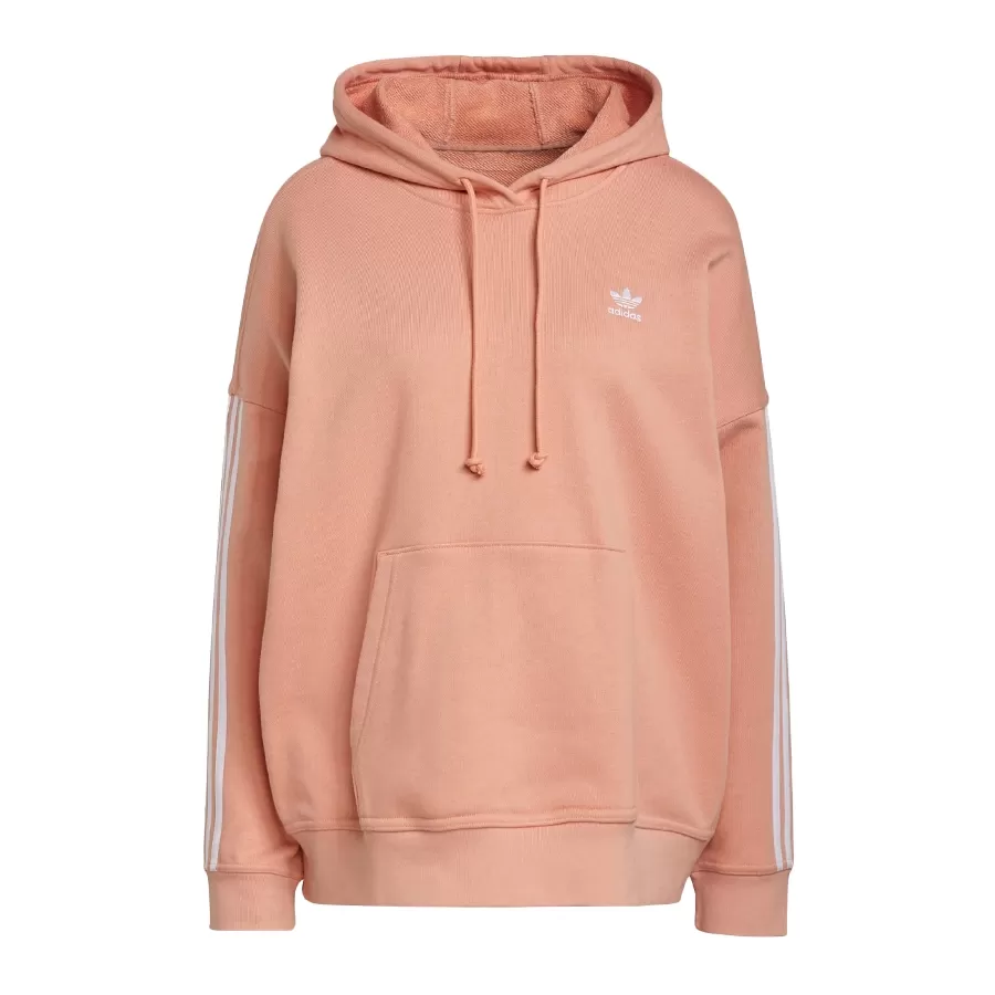 Imagen 0 de 5 de Buzo Con Capucha adidas originals Buzo con Capucha Adicolor Hoodie-SALMON/BLANCO