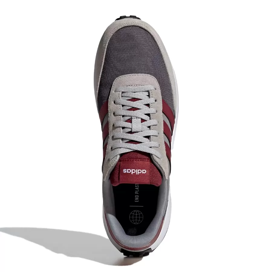 Imagen 4 de 7 de Zapatillas adidas Run 70S-GRIS/BORDO