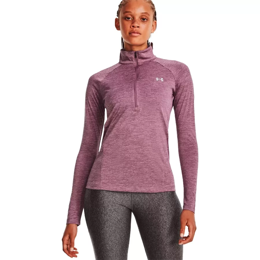 Imagen 0 de 4 de Buzo Under Armour Tech 1/2 Zip-VIOLETA