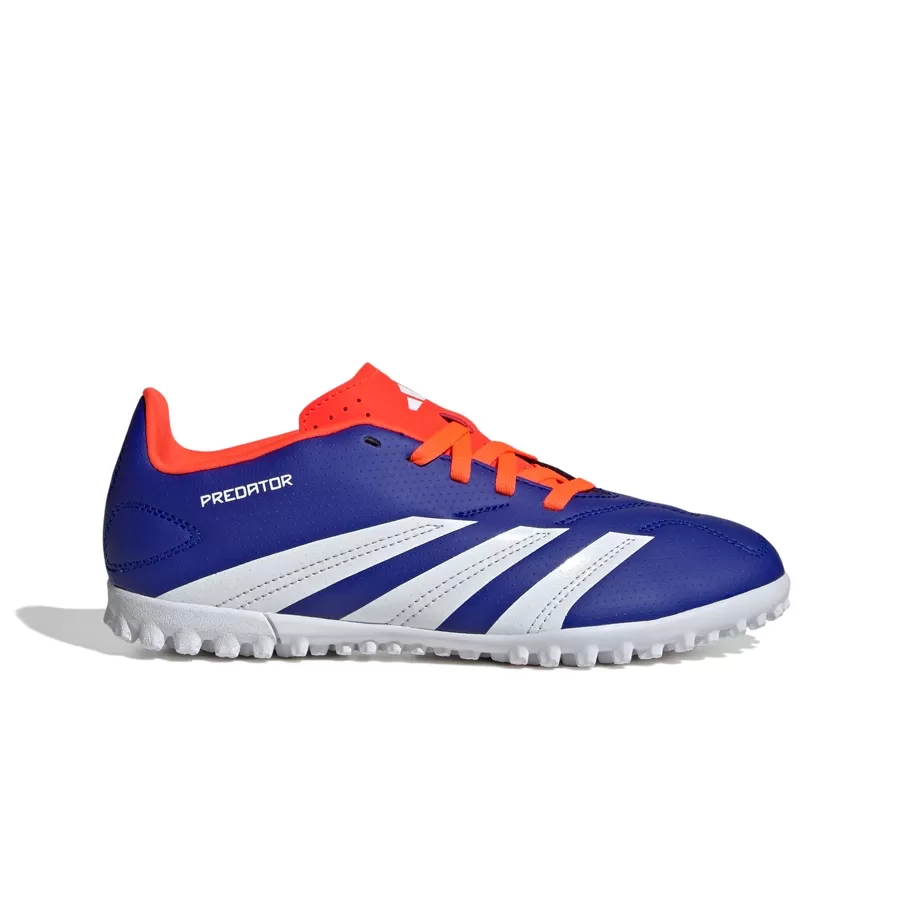 Imagen 0 de 8 de Botines adidas Predator Club In Tf J-AZUL/NARANJA/BLANCO