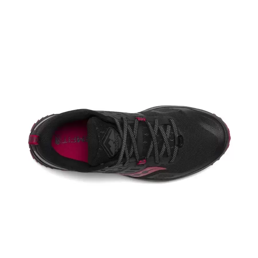 Imagen 2 de 5 de Zapatillas Saucony Peregrine 10-NEGRO/BORDO