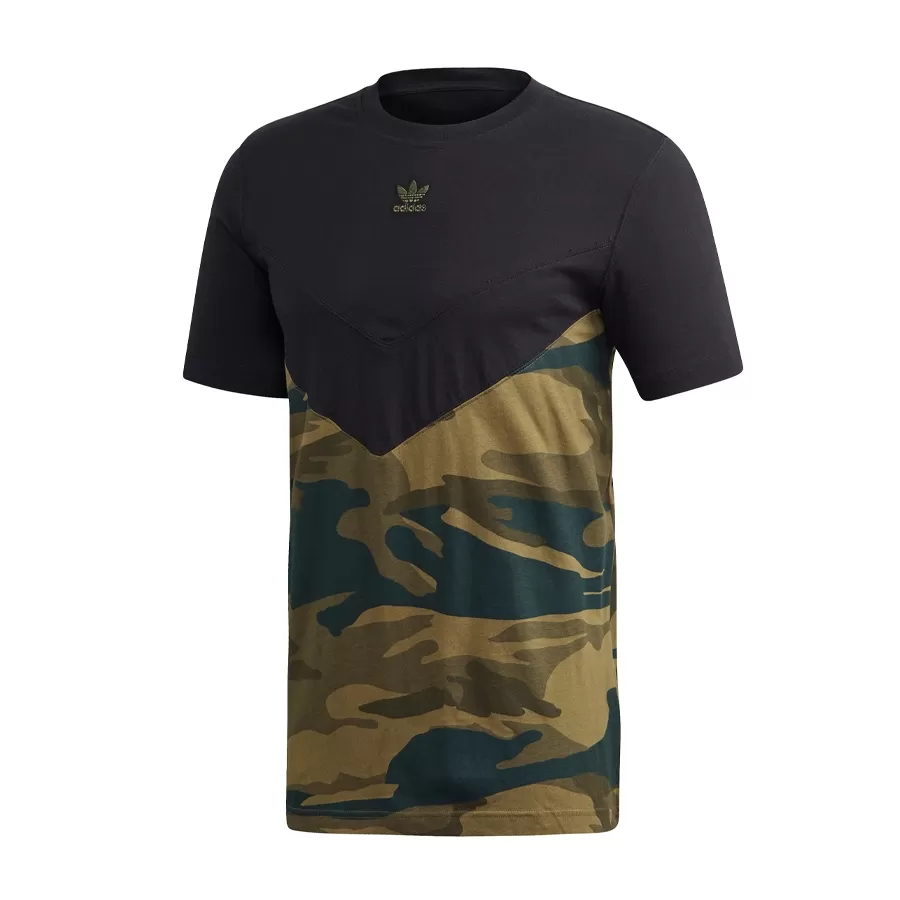 Imagen 0 de 2 de Remera adidas originals Camo Block-NEGRO/CAMUFLADO