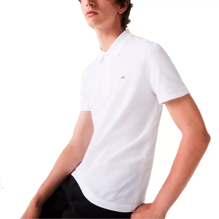 Imagen 0 de 5 de Remera Lacoste Polo Slim Fit-BLANCO