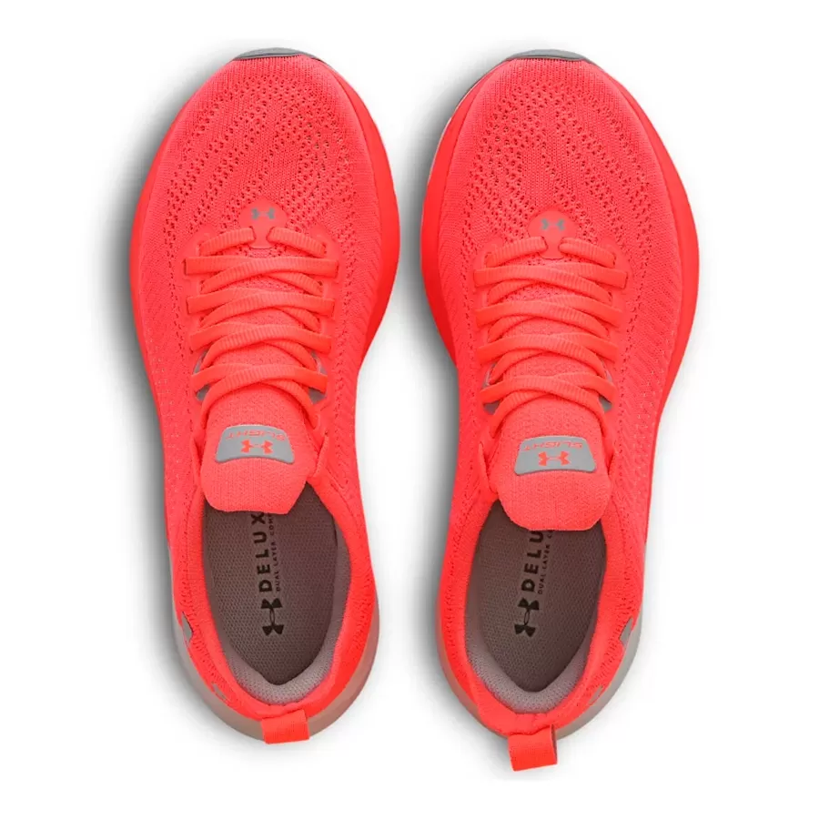 Imagen 3 de 5 de Zapatillas Under Armour Charged Slight Lam-NARANJA FLUOR/ GRIS